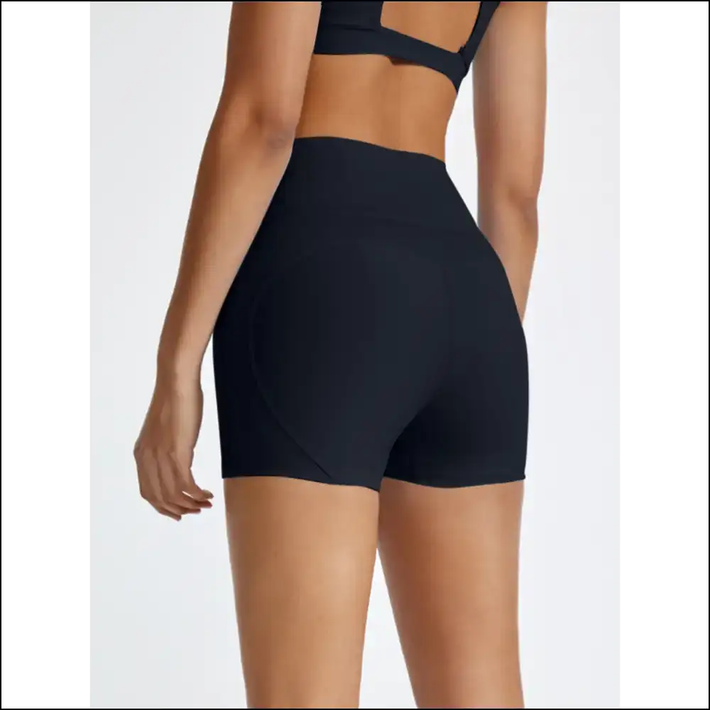 Elevate your Style with High Waist Active Shorts - on Sale Worldwide Shipping