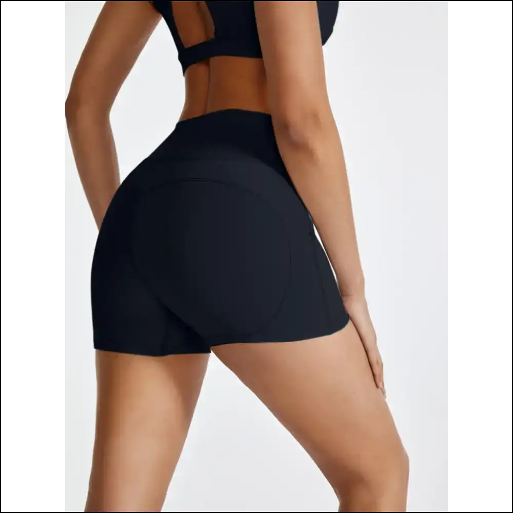 Elevate your Style with High Waist Active Shorts - on Sale Worldwide Shipping