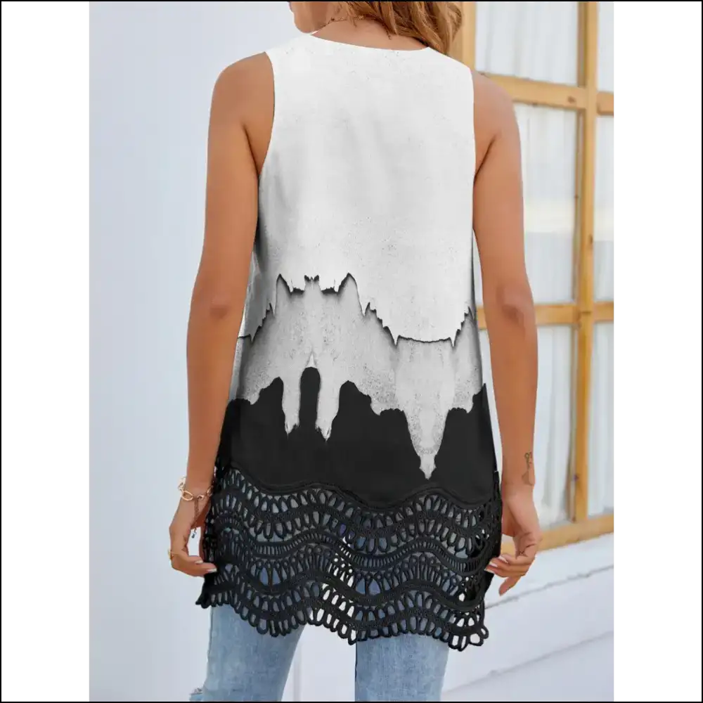 Fam-fam V-neck Tank - Playful & Chic - Tops on Sale Worldwide Shipping