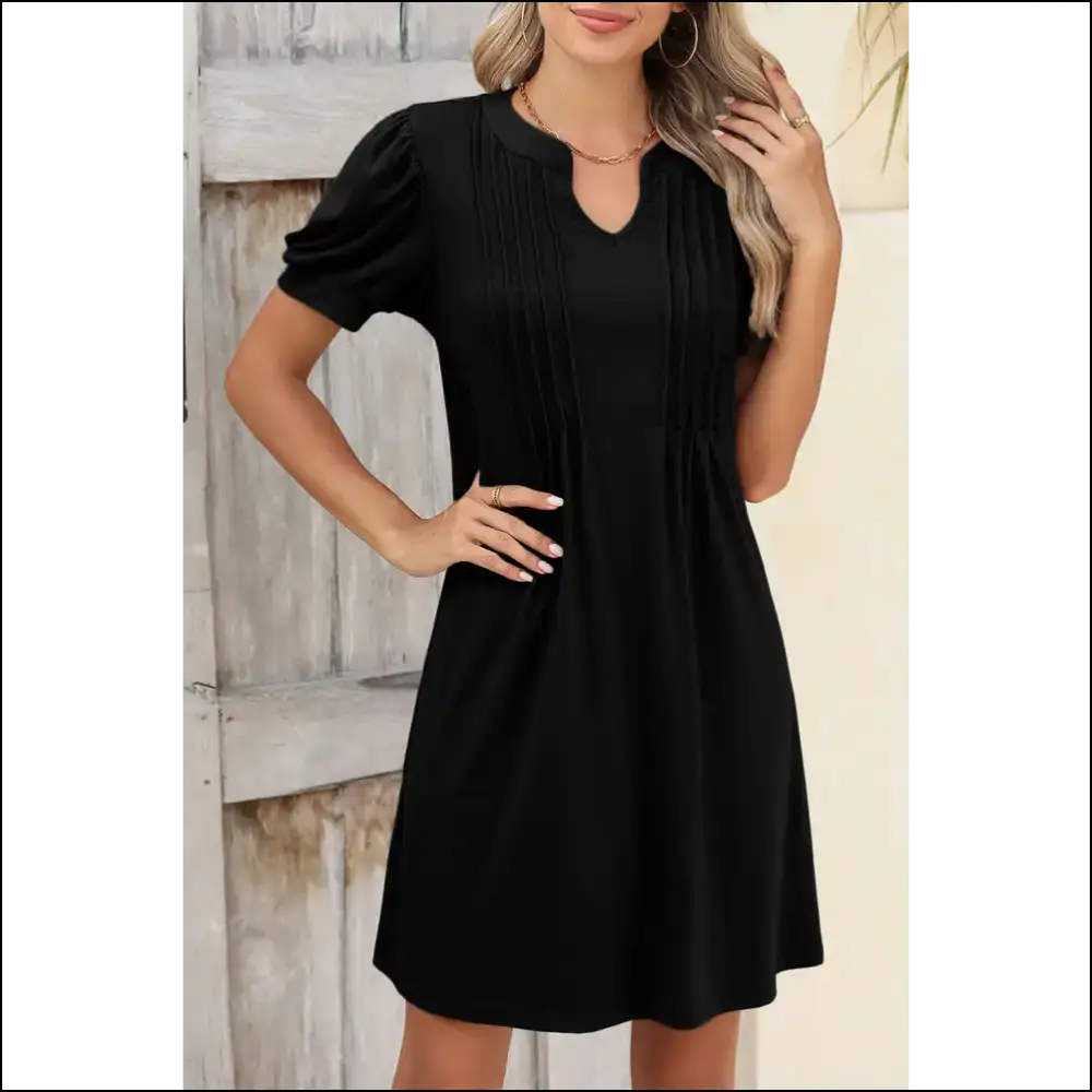 Fern Green Dress: from Frump to Foxy! 💚 Needful Things - Black / s - Short Dresses on Sale Worldwide Shipping