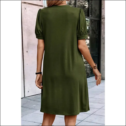 Fern Green Dress: from Frump to Foxy! 💚 Needful Things - Short Dresses on Sale Worldwide Shipping