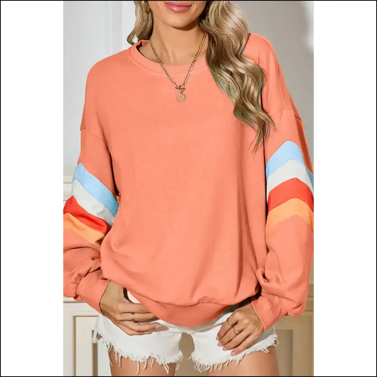 Flamingo Patchwork Drop Sleeve: Flock this Way to Awesome! Needful Things 😎 - s - Sweatshirts & Hoodies on Sale Worldwide Shipping