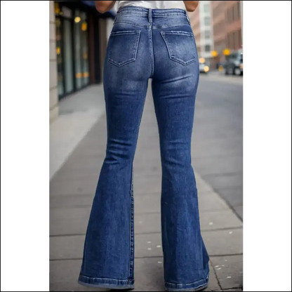 Flare-tastic Confidence: Yes you can Rock these High Waist Jeans! - Jeans on Sale Worldwide Shipping