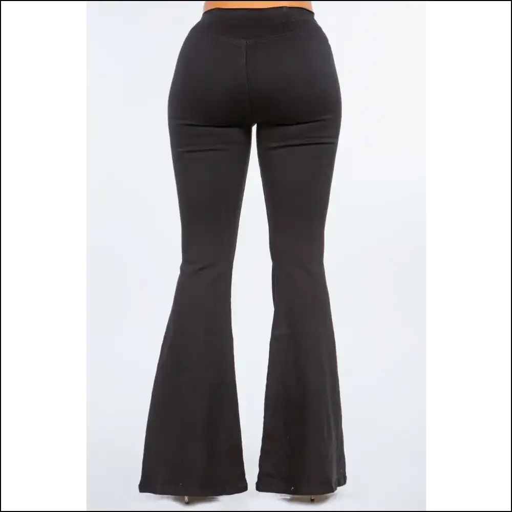 Flare Up your Fashion: be a Chic Goddess in American Bazi High Waist Jeans! - Jeans on Sale Worldwide Shipping