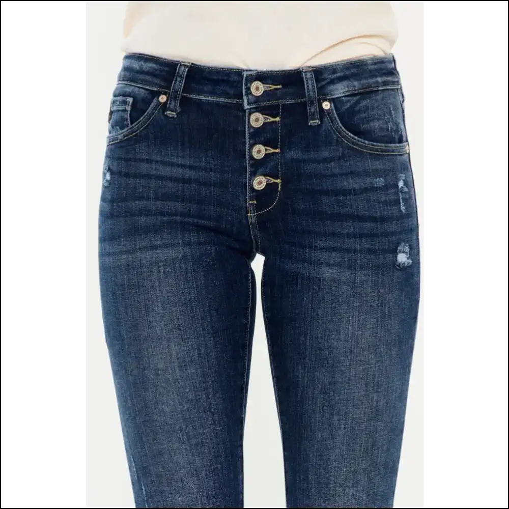 Flare Up your Fashion Game: Meet my Sassy Kancan Mid Rise Jeans! 👖✨ - Jeans on Sale Worldwide Shipping