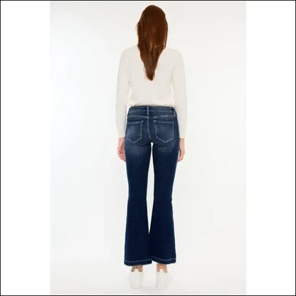 Flare Up your Fashion Game: Meet my Sassy Kancan Mid Rise Jeans! 👖✨ - Jeans on Sale Worldwide Shipping