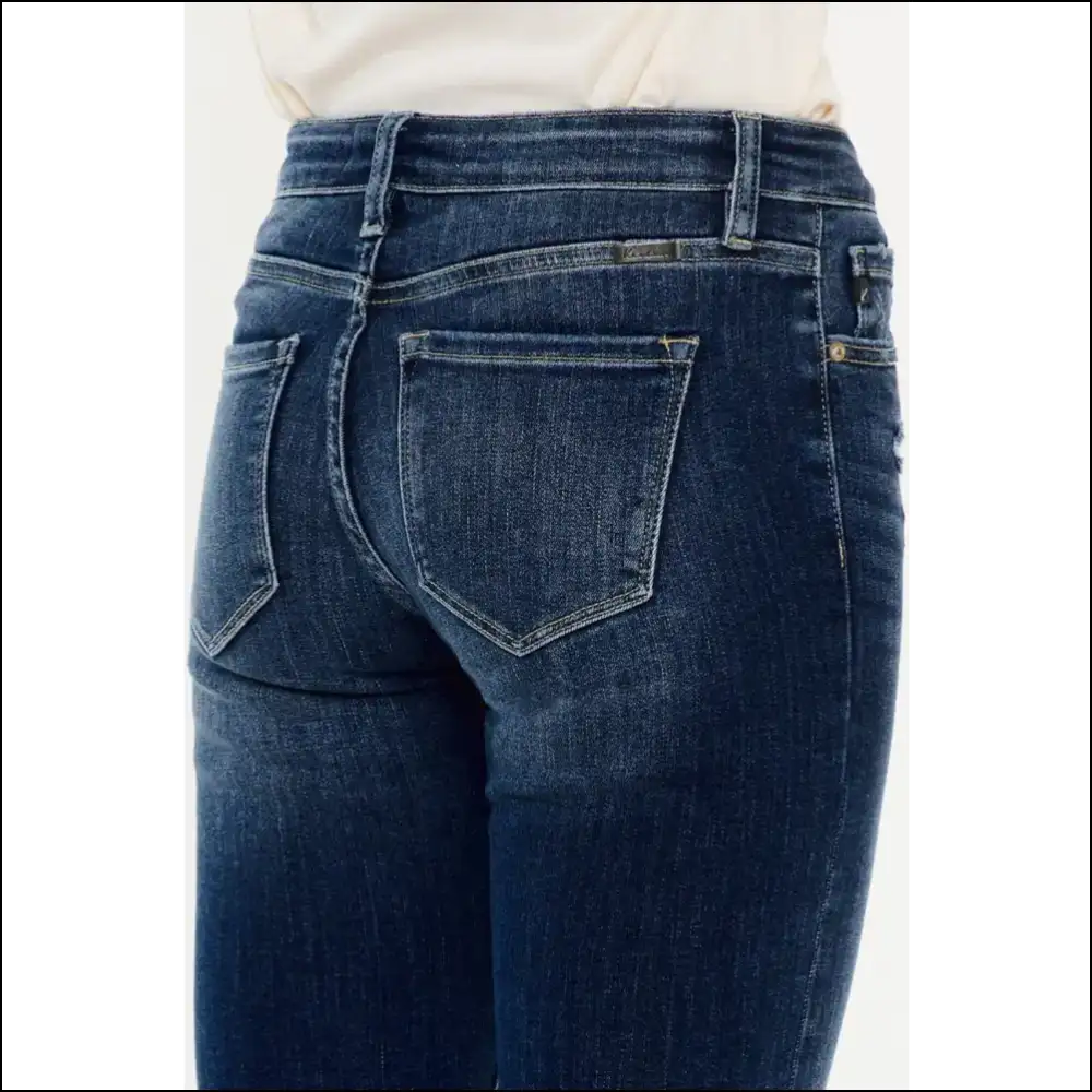 Flare Up your Fashion Game: Meet my Sassy Kancan Mid Rise Jeans! 👖✨ - Jeans on Sale Worldwide Shipping