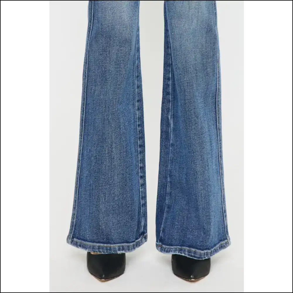 Flare Up your Life: Needful Things Cat’s Whiskers High Waist Chic! 😻👖 - Jeans on Sale Worldwide Shipping