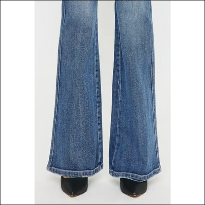 Flare Up your Life: Needful Things Cat’s Whiskers High Waist Chic! 😻👖 - Jeans on Sale Worldwide Shipping