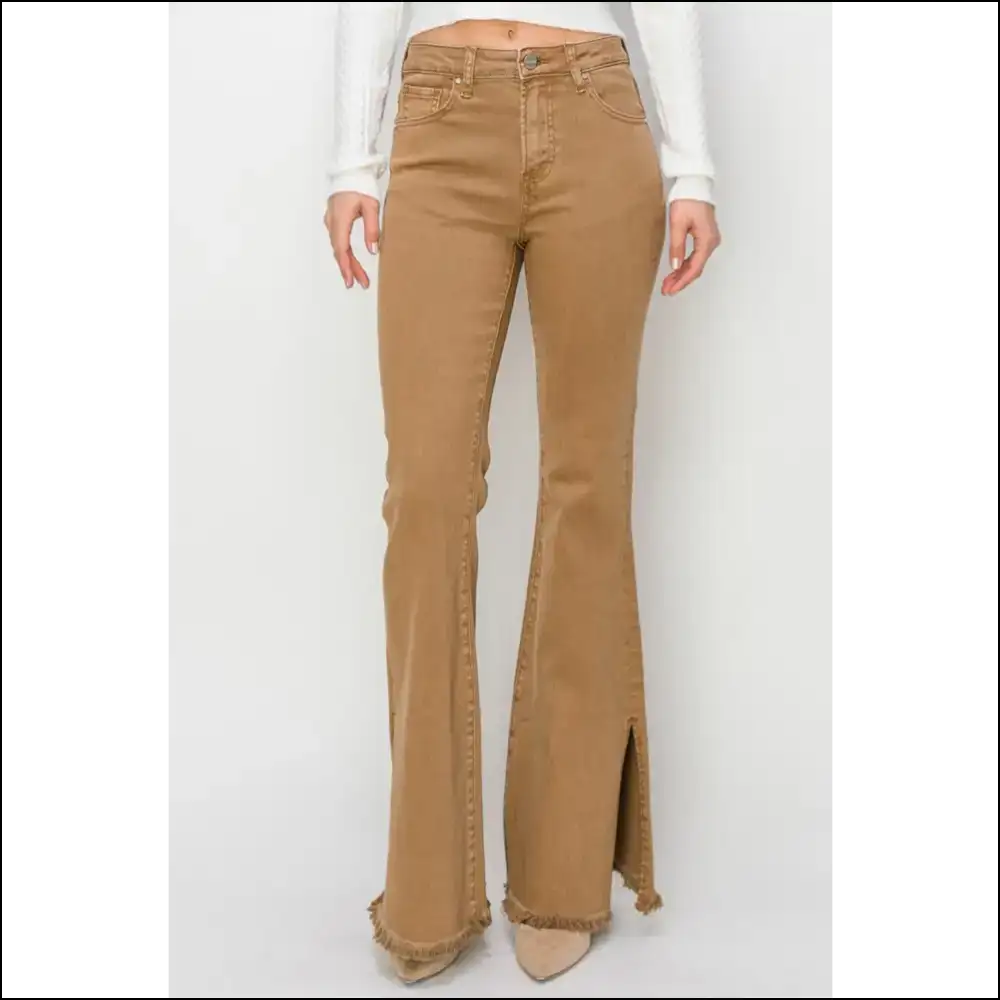 Flare Up your Life! Risen Bailey High Waist Jeans: Dare to be Fabulous! 🌟 - Jeans on Sale Worldwide Shipping