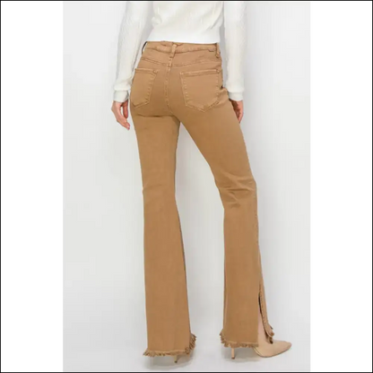 Flare Up your Life! Risen Bailey High Waist Jeans: Dare to be Fabulous! 🌟 - Jeans on Sale Worldwide Shipping