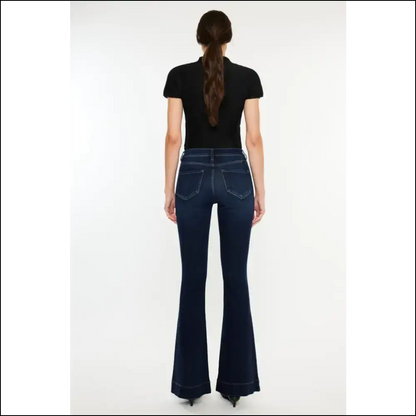 Flare Up your Style: Kancan High Rise Slims that Give a Hug! 😏👖 - Jeans on Sale Worldwide Shipping