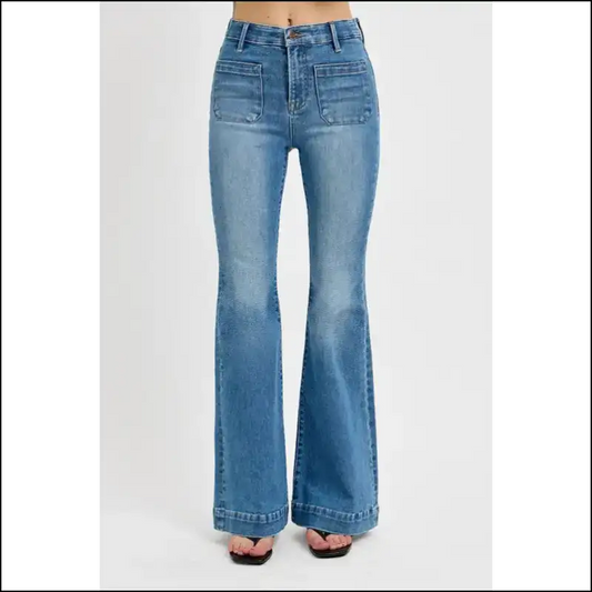 Flare your Confidence: Pocket Jeans for Fashion Rebels 😎👖 - Medium / 3xl - on Sale Worldwide Shipping