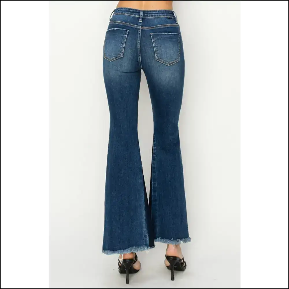 Flare your Way to Fashion Fame with Needful Things Slit Jeans 💃✨ - on Sale Worldwide Shipping