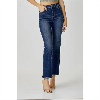 Flaunt your Curves: Needful Things High Waist Straight Jeans are Calling! 😏👖 - on Sale Worldwide Shipping