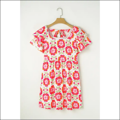 Flirty Rose Floral Dress: Heartbreak (and a Steal from Needful Things 😈) - Short Dresses on Sale Worldwide Shipping