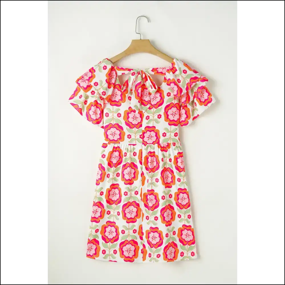 Flirty Rose Floral Dress: Heartbreak (and a Steal from Needful Things 😈) - Short Dresses on Sale Worldwide Shipping
