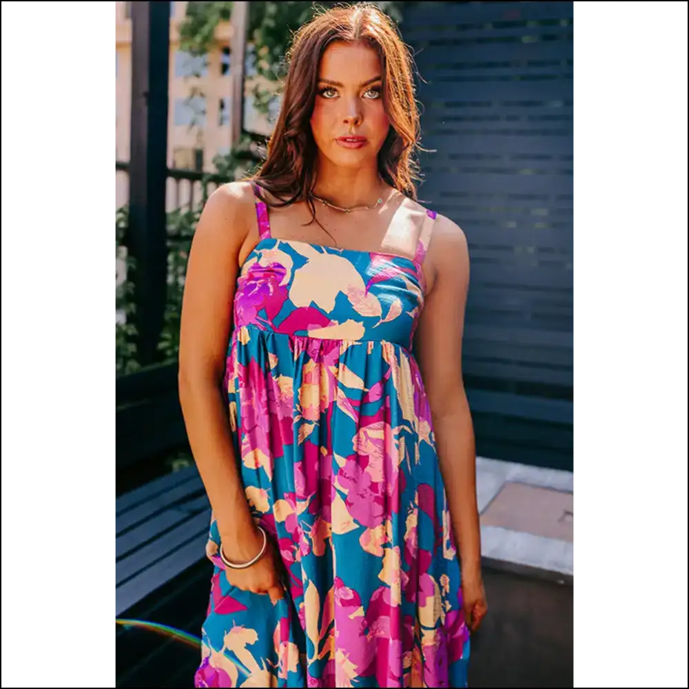 Floral High Waist Dress: so Long Pants! 👋 Needful Things - Maxi Dresses on Sale Worldwide Shipping