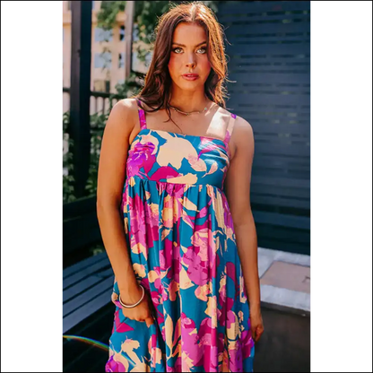 Floral High Waist Dress: so Long Pants! 👋 Needful Things - Maxi Dresses on Sale Worldwide Shipping