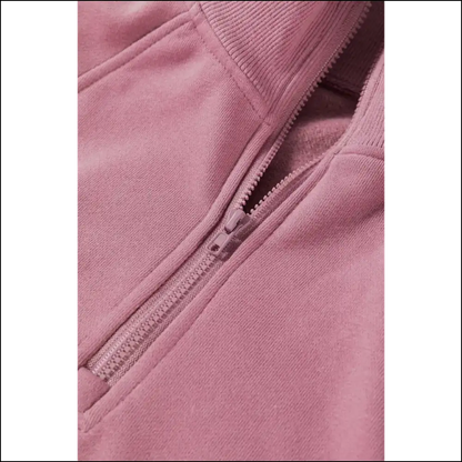 Fuchsia Zipper Collared: i Woke Up this! 💖 Needful Things - Sweatshirts & Hoodies on Sale Worldwide Shipping