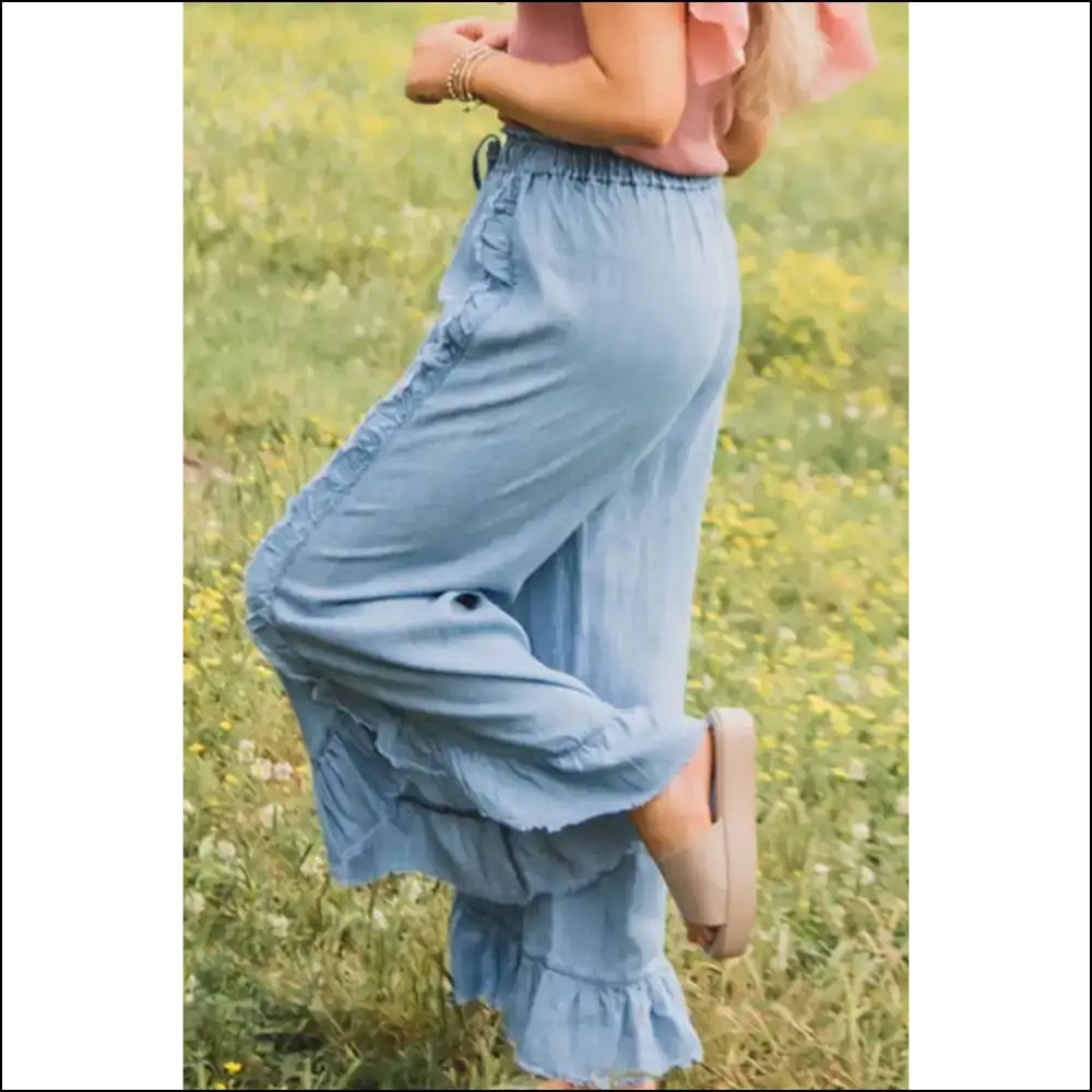 Get your Chic Raw Hem Wide Leg Jeans: Because Regular Legs are Boring! 😏👖 - Jeans on Sale Worldwide Shipping