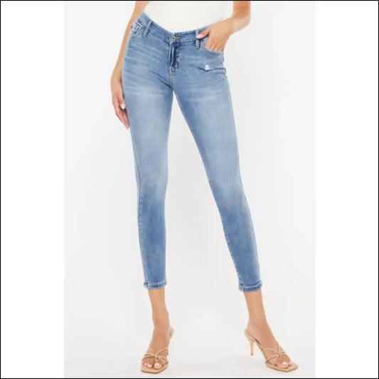 Get your Purr-fect Fit: Cat’s Whiskers High Waist Jeans for Sassy Vibes! 😸 - Medium / 7(27) - on Sale Worldwide Shipping