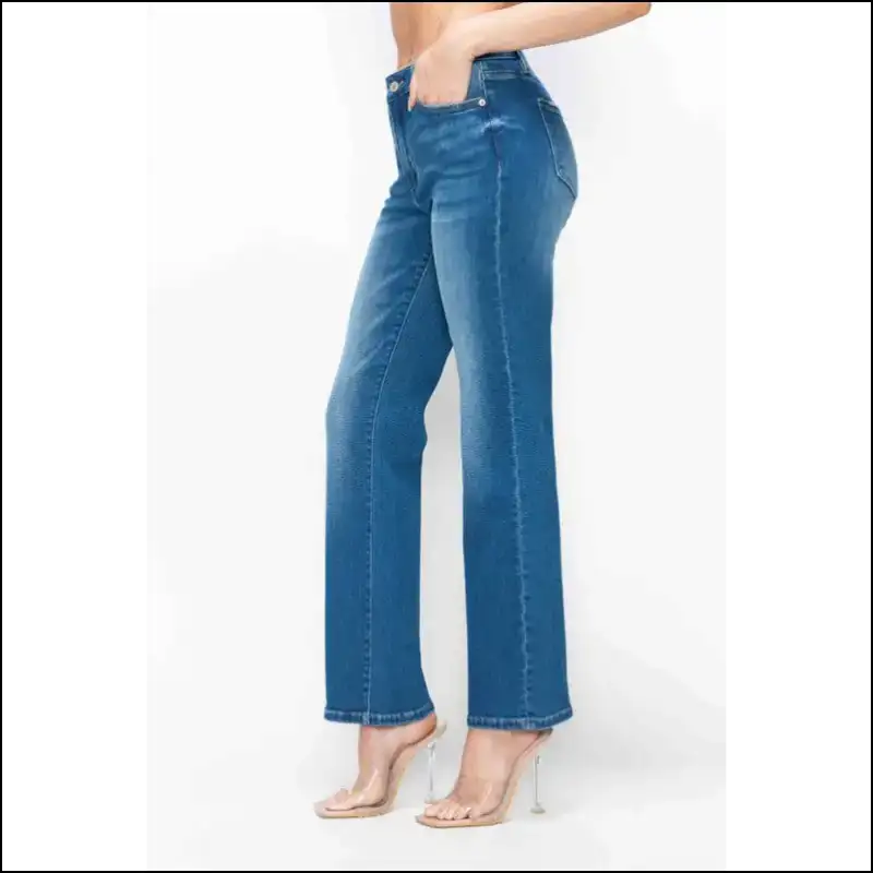 Get your Purr-fect Fit with Cat’s Whiskers High Rise Straight Jeans! 🐾 - Jeans on Sale Worldwide Shipping