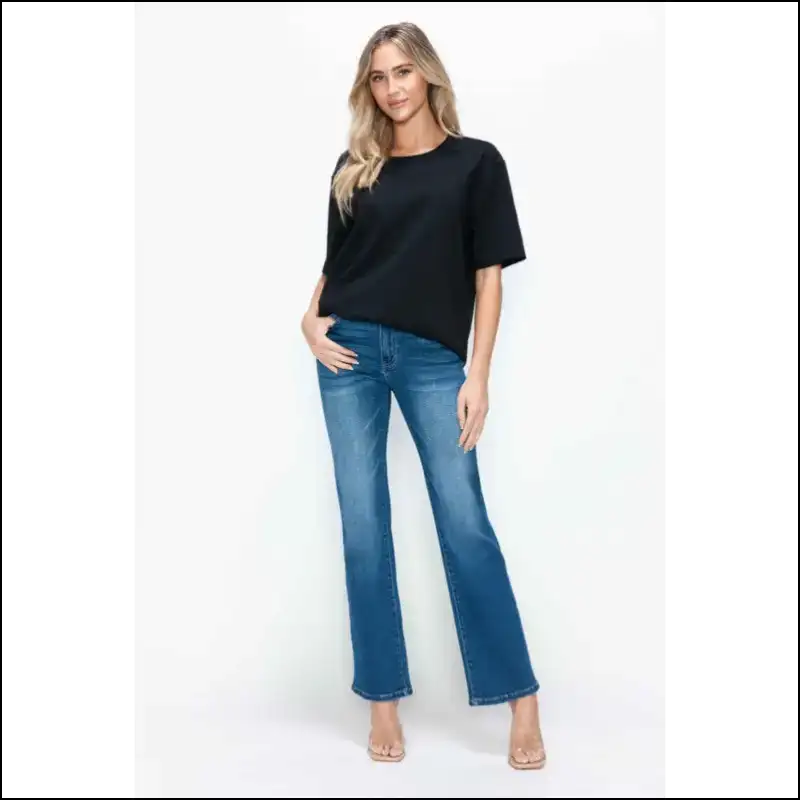 Get your Purr-fect Fit with Cat’s Whiskers High Rise Straight Jeans! 🐾 - Jeans on Sale Worldwide Shipping