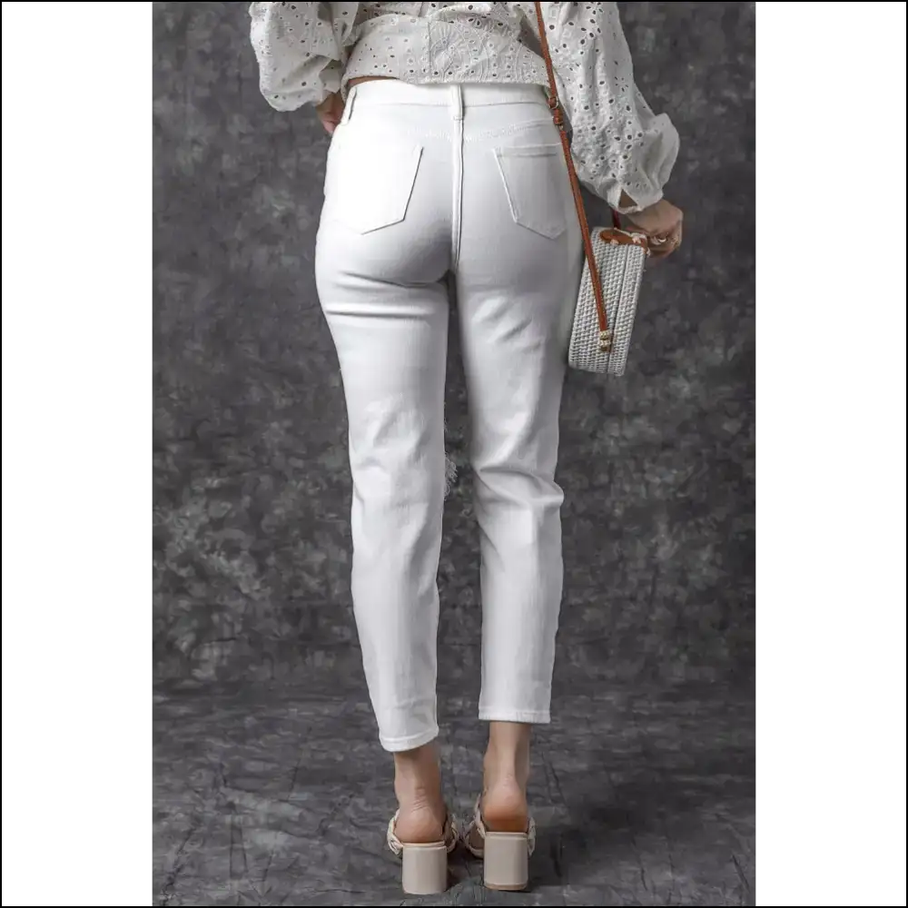 Get your Strut on in Needful Things Chic Distressed Jeans Gorgeous! 💁‍♀️✨ - on Sale Worldwide Shipping