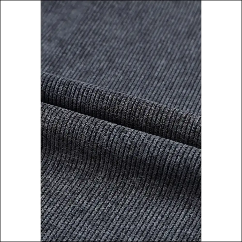 Gray Ribbed Knit: so Cozy It’s Practically Illegal! from Needful Things 😈 - Sweatshirts & Hoodies on Sale Worldwide Shipping