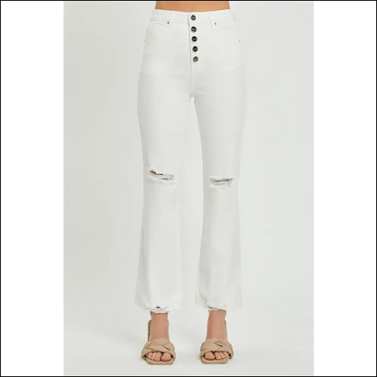 High Rise Button Fly Jeans: Because your Wardrobe Deserves a Bff! 👖💃 - Jeans on Sale Worldwide Shipping