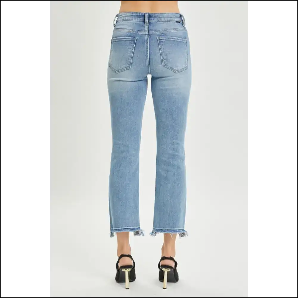 High Rise Don’t Up Against these Distressed Cropped Jeans 😜 Needful Things - on Sale Worldwide Shipping