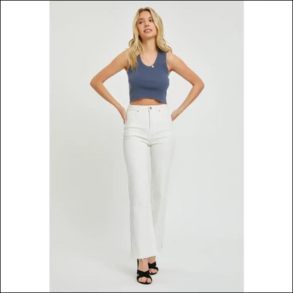 High Rise Tummy Control Jeans: Confidence in Every Curve no Guts Glory! 😏👖 - Jeans on Sale Worldwide Shipping