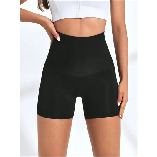 High Waist Active Shorts for Effortless Style - Black / s - on Sale Worldwide Shipping