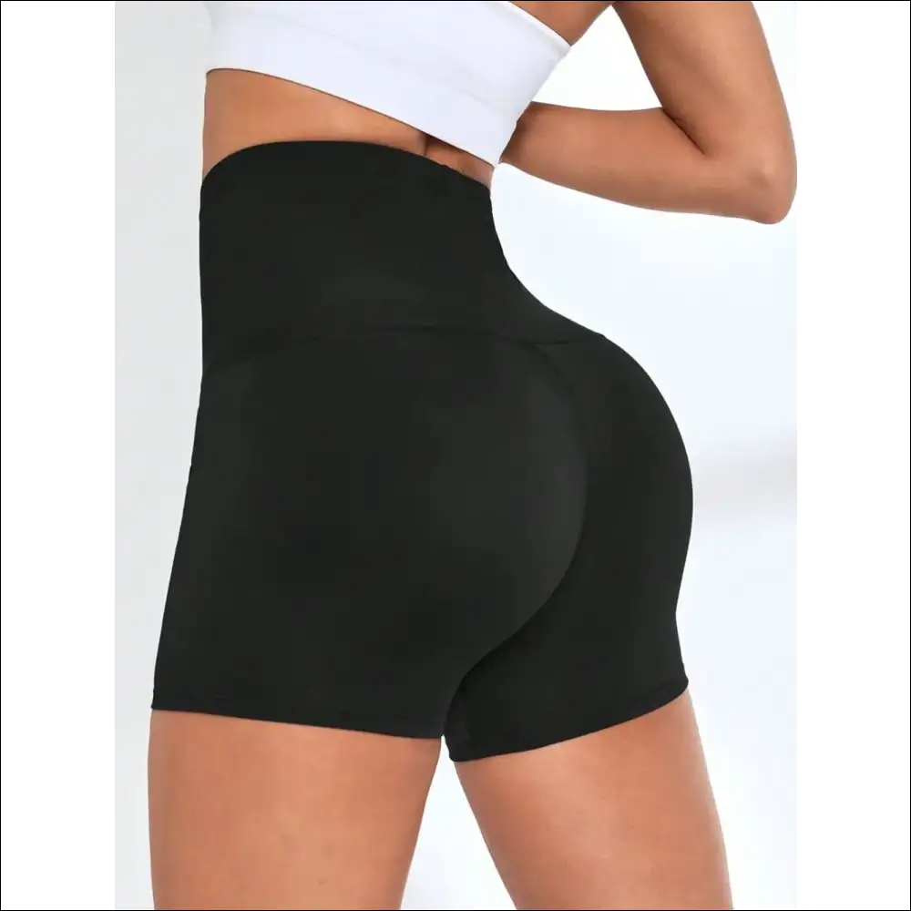 High Waist Active Shorts for Effortless Style - on Sale Worldwide Shipping