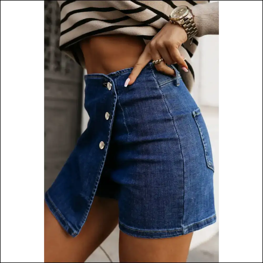 High Waist Denim Shorts: Booty Revolution from Needful Things 🍑👖 - Shorts on Sale Worldwide Shipping