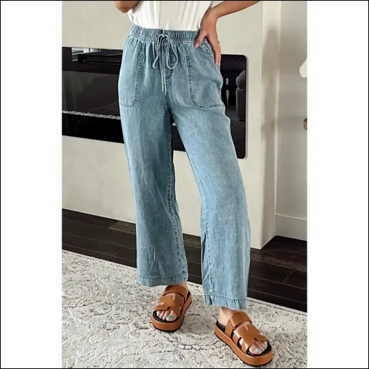High Waist Jeans: for when You’re too Fab to Wear Sweatpants! 😂👖 - Blue / 10 - Jeans on Sale Worldwide Shipping