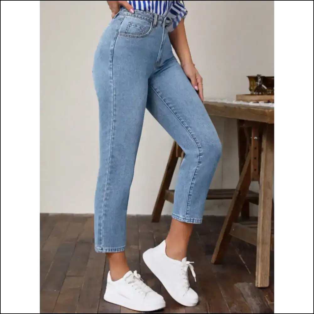 High Waist Jeans: Wear Confidence with Pockets of Sass from Needful Things! 😜👖 - Jeans on Sale Worldwide Shipping