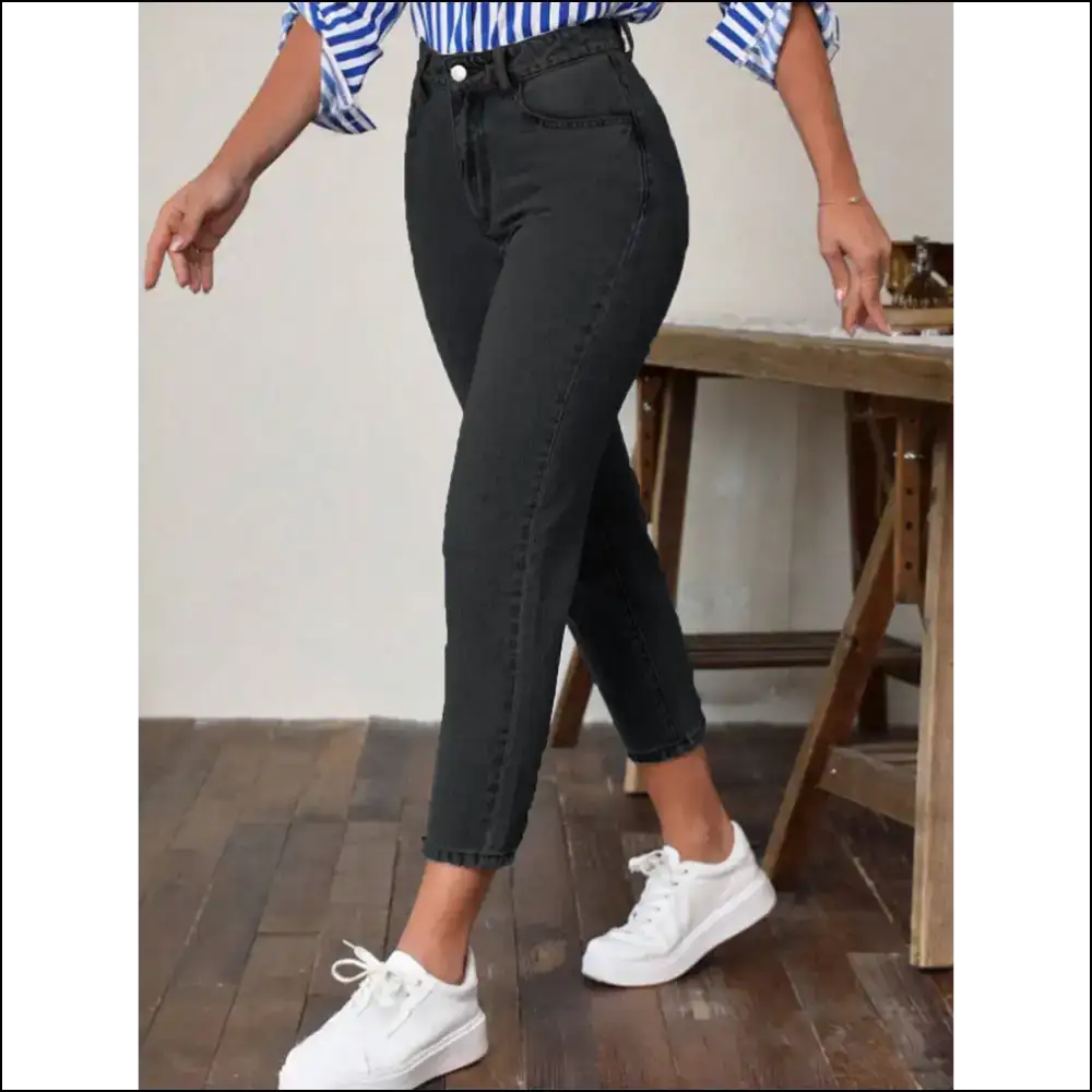 High Waist Jeans: Wear Confidence with Pockets of Sass from Needful Things! 😜👖 - Jeans on Sale Worldwide Shipping