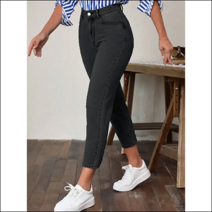 High Waist Jeans: Wear Confidence with Pockets of Sass from Needful Things! 😜👖 - Jeans on Sale Worldwide Shipping