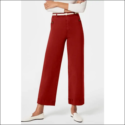 High Waist Jeans: your New Best Friends that Keep Secrets in Pockets! - Red / s - Jeans on Sale Worldwide Shipping