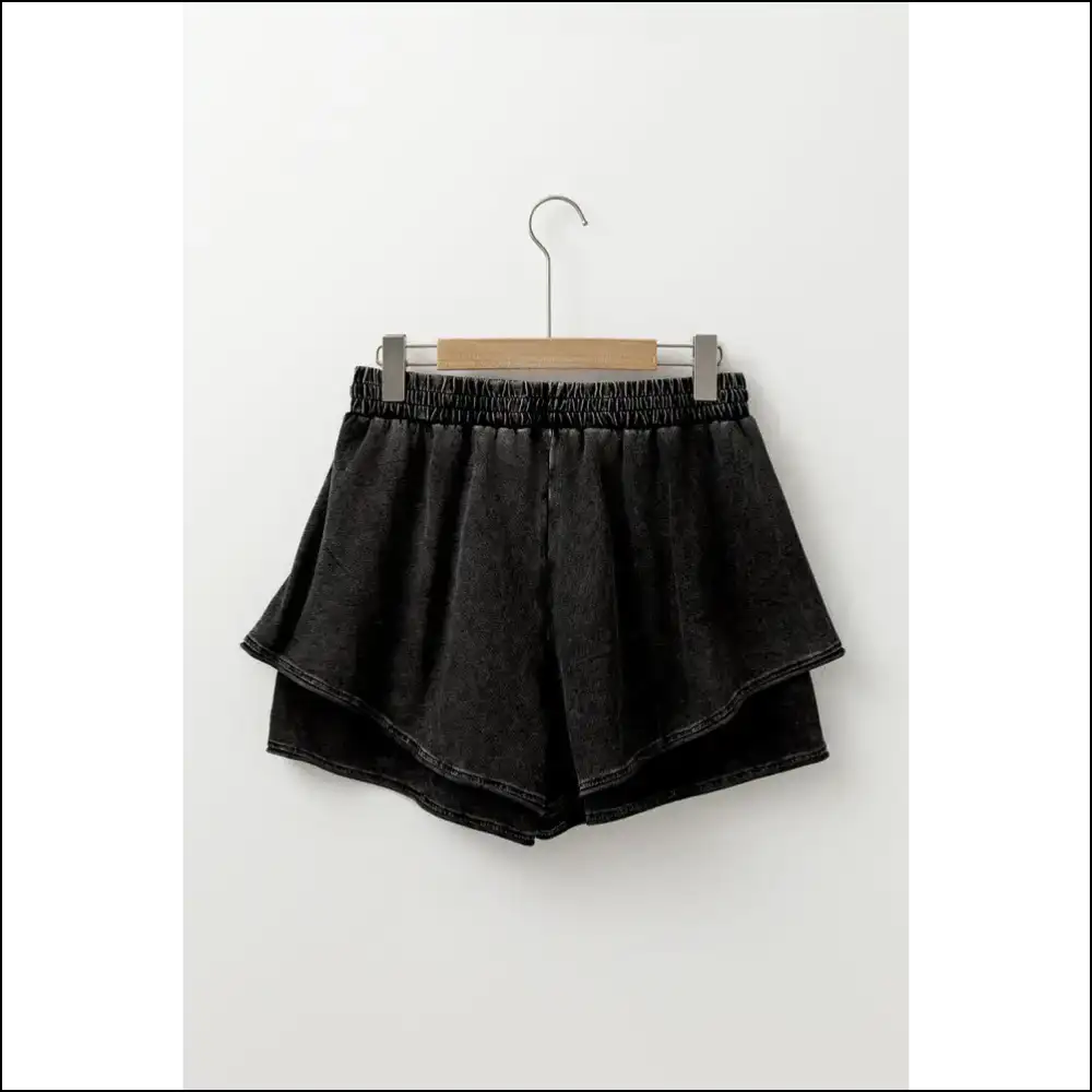 High Waist Terry Casual Shorts: Comfy! 🖤 Needful Things - Shorts on Sale Worldwide Shipping