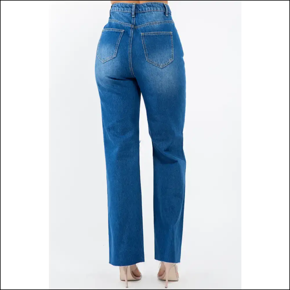 High Waist Wide Leg Jeans: Because Queens Don’t Kneel! 👖👑 - Jeans on Sale Worldwide Shipping