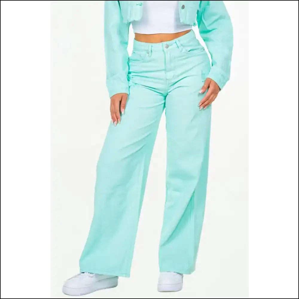 High Waist Wide Leg Jeans: Because your Pants Should have a Life Too! 😂👖 - Jeans on Sale Worldwide Shipping