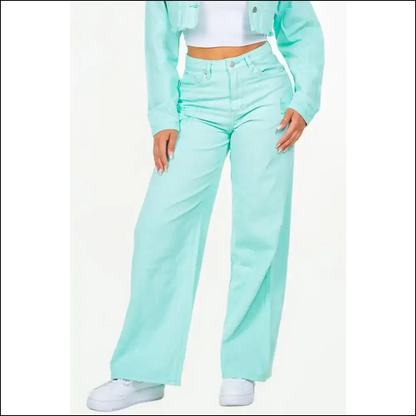 High Waist Wide Leg Jeans: Because your Pants Should have a Life Too! 😂👖 - Jeans on Sale Worldwide Shipping