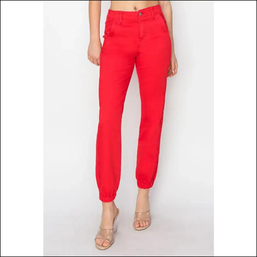 Hug your Curves and Couch with Needful Things High Waisted Jogger Jeans! - Jeans on Sale Worldwide Shipping