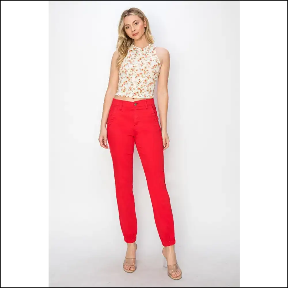 Hug your Curves and Couch with Needful Things High Waisted Jogger Jeans! - Jeans on Sale Worldwide Shipping