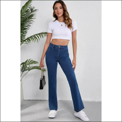 Hug your Legs with Needful Things Pocketed Straight Jeans - Fabulous Af! 😍 - on Sale Worldwide Shipping