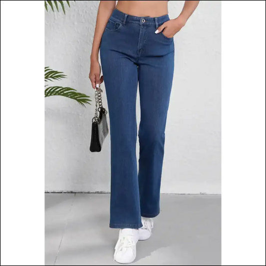 Hug your Legs with Needful Things Pocketed Straight Jeans - Fabulous Af! 😍 - Medium / s - on Sale Worldwide Shipping