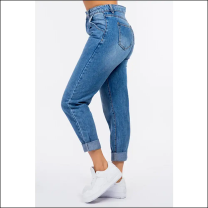 Jeans so Chic You’ll Need Therapy: Meet your American Bazi High Waist! - on Sale Worldwide Shipping